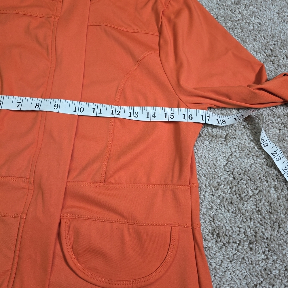 Any Age Activewear Womens Small  Full Zip Longline Athletic Jacket - Picture 7 of 7